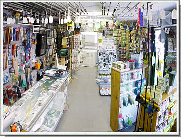 Fully Stocked Tackle Shop