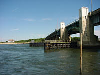 The bridge to Sandy Hook